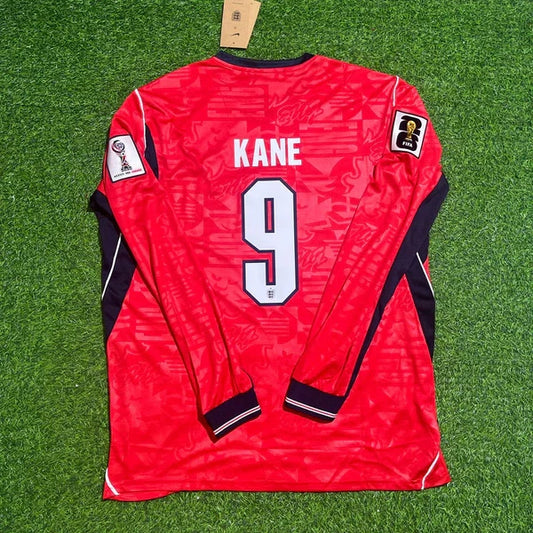 2026 WORLD CUP HARRY KANE TEAM ENGLAND RED JERSEY