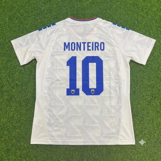 2026 WORLD CUP JAMIRO MONTEIRO TEAM CAPE VERDE WHITE JERSEY