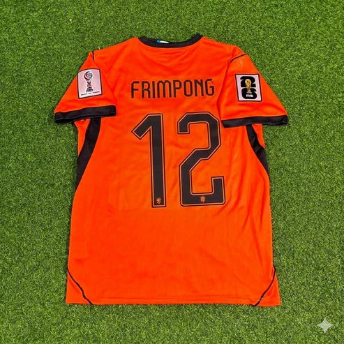 2026 WORLD CUP JEREMIE FRIMPONG TEAM NETHERLANDS ORANGE JERSEY