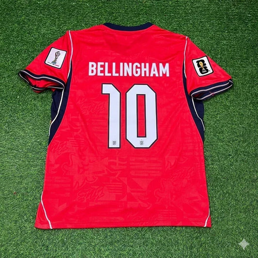 2026 WORLD CUP JUDE BELLINGHAM TEAM ENGLAND RED JERSEY