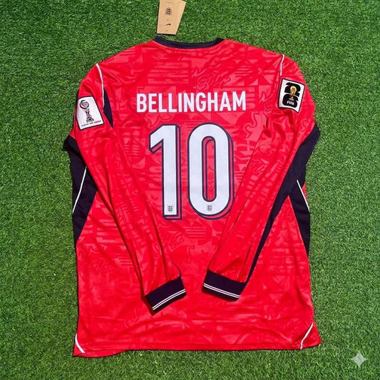2026 WORLD CUP JUDE BELLINGHAM TEAM ENGLAND RED JERSEY