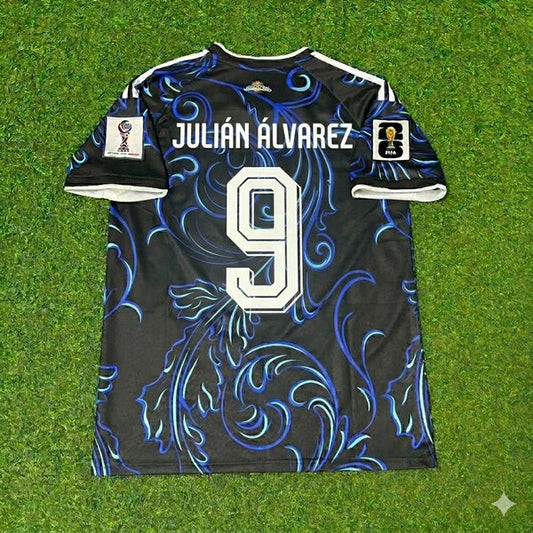2026 WORLD CUP JULIAN ALVAREZ TEAM ARGENTINA BLUE JERSEY