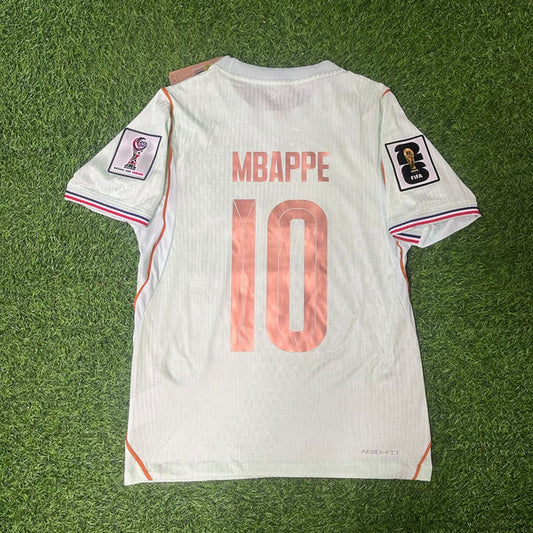 2026 WORLD CUP KYLIAN MBAPPE TEAM FRANCE WHITE JERSEY