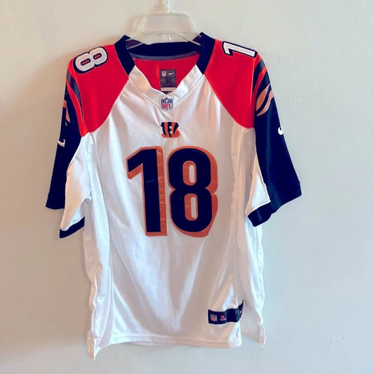 CINCINNATI BENGALS AJ GREEN WHITE JERSEY