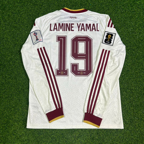 2026 WORLD CUP LAMINE YAMAL TEAM SPAIN WHITE JERESEY