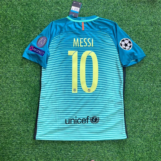 Lionel Messi Barcelona 2016/17 Away Retro Jersey