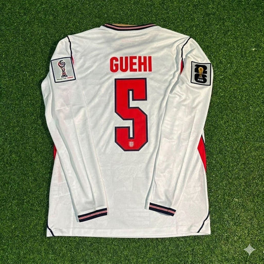 2026 WORLD CUP MARC GUEHI TEAM ENGLAND WHITE JERSEY