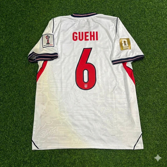 2026 WORLD CUP MARC GUEHI TEAM ENGLAND WHITEJERSEY