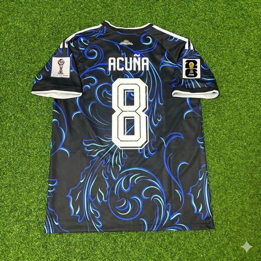 2026 WORLD CUP MARCOS ACUNA TEAM ARGENTINA BLUE JERSEY