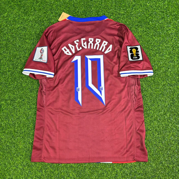 2026 WORLD CUP MARTIN ODEGAARD TEAM NORWAY RED JERSEY