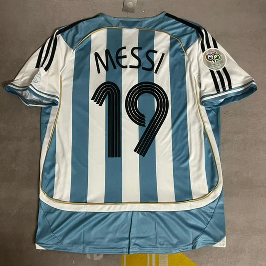 Lionel Messi Argentina Retro Jersey