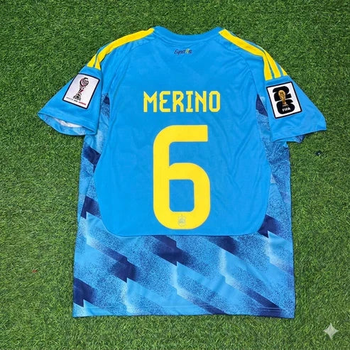 2026 WORLD CUP MIKEL MERINO TEAM SPAIN BLUE JERSEY