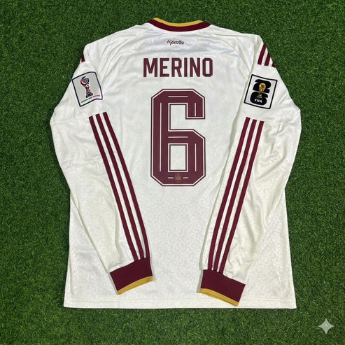 2026 WORLD CUP MIKEL MERINO TEAM SPAIN WHITE JERESEY