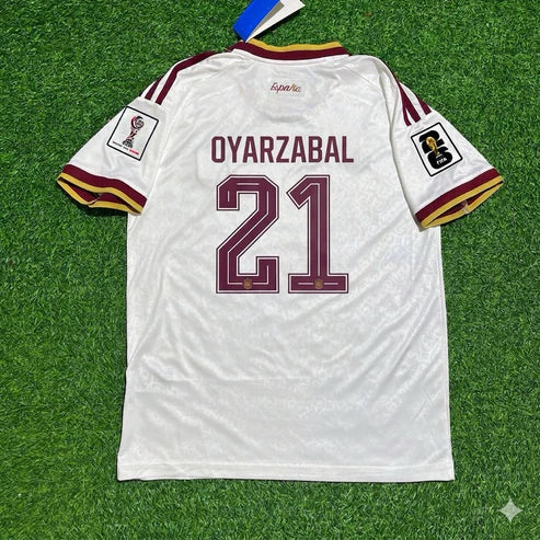 2026 WORLD CUP MIKEL OYARZABAL TEAM SPAIN WHITE JERESEY