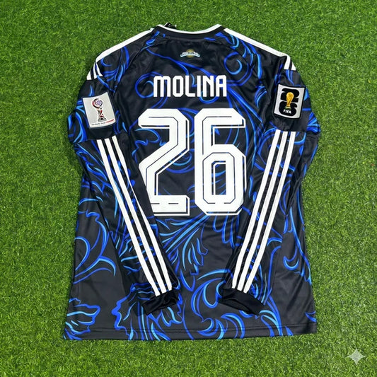 2026 WORLD CUP NAHUEL MOLINA TEAM ARGENTINA BLUE JERSEY