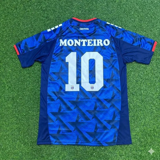 2026 WORLD CUP VJAMIRO MONTEIRO TEAM CAPE VERDE BLUE JERSEY