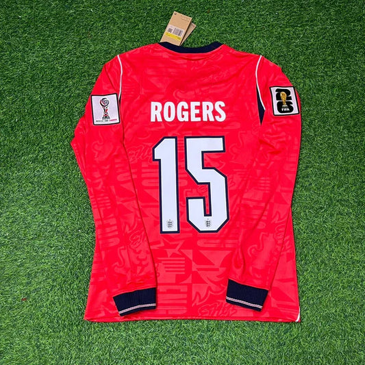 2026 WORLD CUP MORGAN ROGERS TEAM ENGLAND RED JERSEY