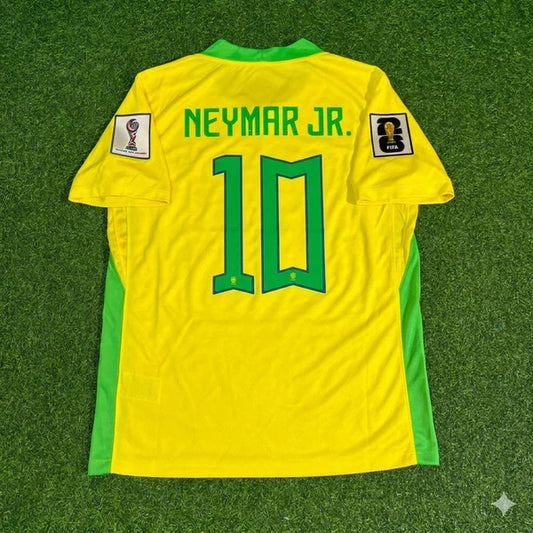 2026 WORLD CUP NEYMAR JR TEAM BRAZIL YELLOW JERSEY