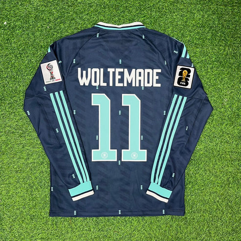 2026 WORLD CUP NICK WOLTEMADE TEAM GERMANY BLUE JERSEY