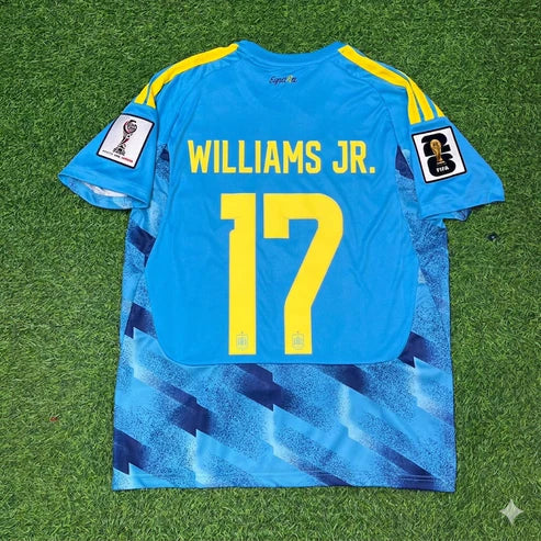 2026 WORLD CUP NICO WILLIAMS TEAM SPAIN BLUE JERSEY