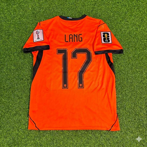2026 WORLD CUP NOA LANG TEAM NETHERLANDS ORANGE JERSEY