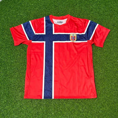 2026 WORLD CUP TEAM NORWAY RED JERSEY