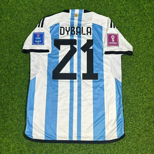 2026 WORLD CUP PAULO DYBALA TEAM ARGENTINA BLUE JERSEY