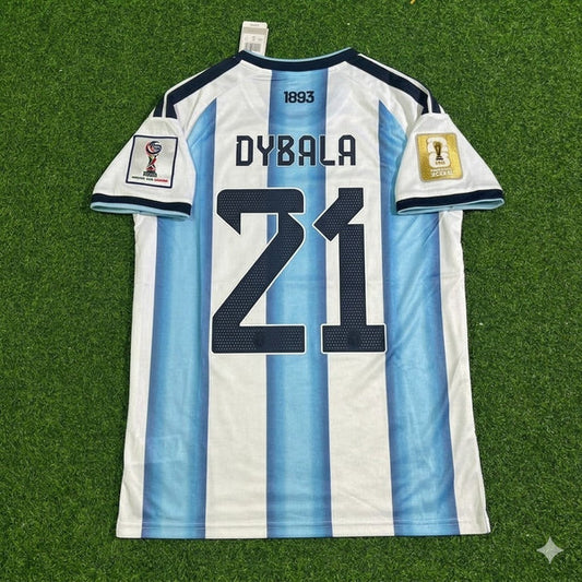 2026 WORLD CUP PAULO DYBALA TEAM ARGENTINA BLUE JERSEY