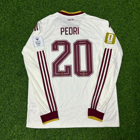 2026 WORLD CUP PEDRI TEAM SPAIN WHITE JERESEY