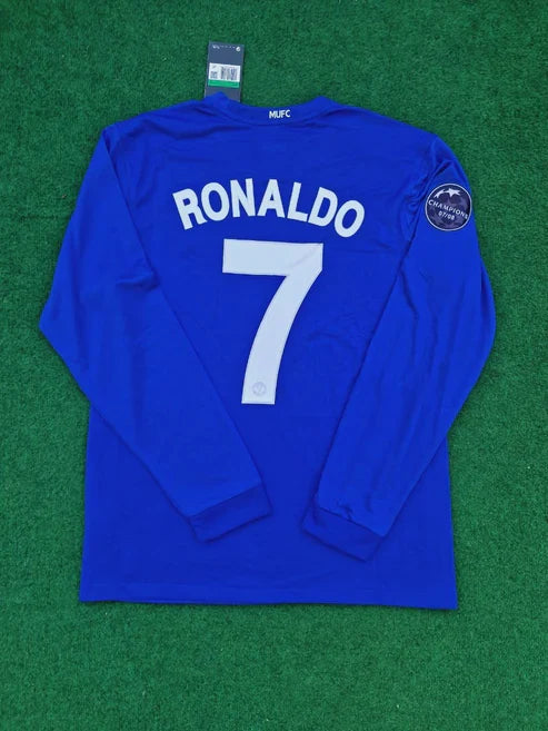 Ronaldo Manchester United 2008 Fifa World Cup Champions League Patch Retro Jersey