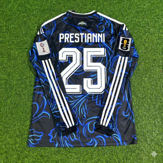 2026 WORLD CUP GIANLUCA PRESTIANNI TEAM ARGENTINA BLUE JERSEY