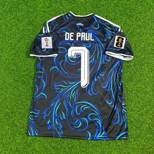 2026 WORLD CUP RODRIGO DE PAUL TEAM ARGENTINA BLUE JERSEY