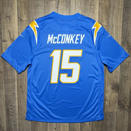 LOS ANGELES CHARGERS LADD MCCONKEY BLUE JERSEY