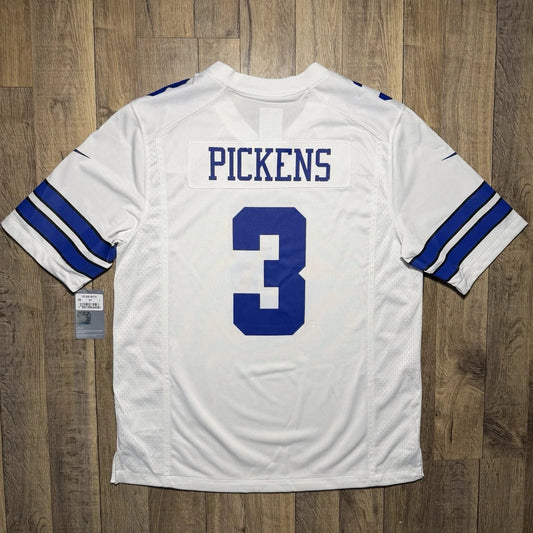 Dallas Cowboys George Pickens White Jersey