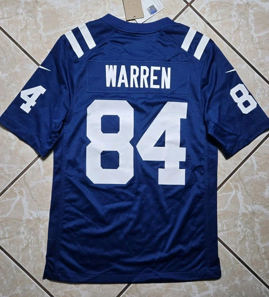 INDIANAPOLIS COLTS TYLER WARREN BLUE JERSEY