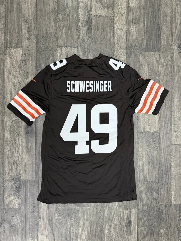 Cleveland Browns Carson Schwesinger Brown Jersey
