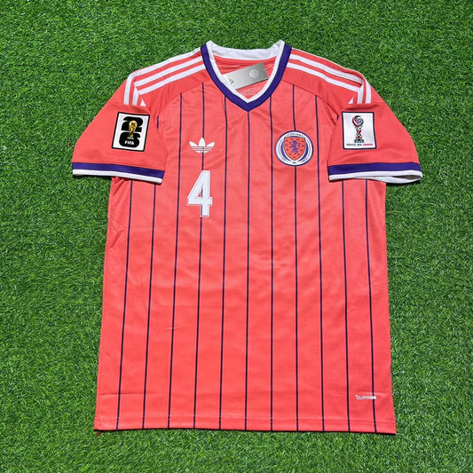 2026 World Cup Scott McTominay Team Scotland Red Jersey
