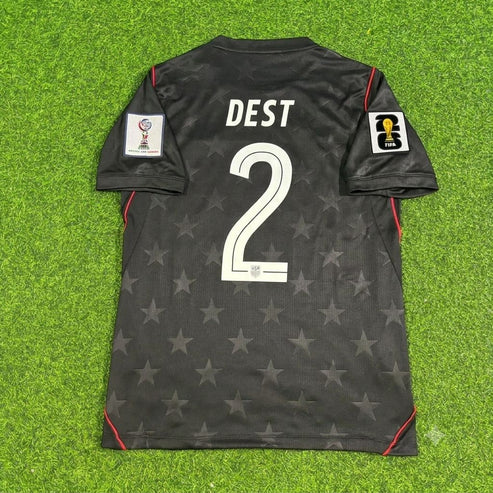 2026 WORLD CUP SERGINO DEST TEAM USA BLACK JERSEY