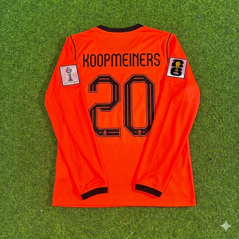 2026 WORLD CUP TEUN KOOPMEINERS TEAM NETHERLANDS ORANGE JERSEY