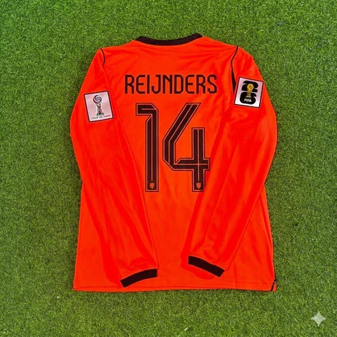 2026 WORLD CUP TIJJANI REIJNDERS TEAM NETHERLANDS ORANGE JERSEY