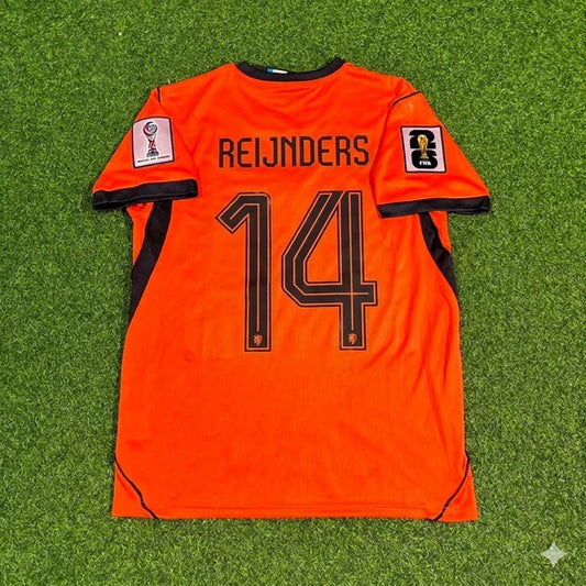 2026 WORLD CUP TIJJANI REIJNDERS TEAM NETHERLANDS ORANGE JERSEY