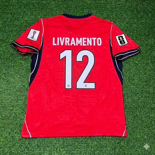 2026 WORLD CUP TINO LIVRAMENTO TEAM ENGLAND RED JERSEY