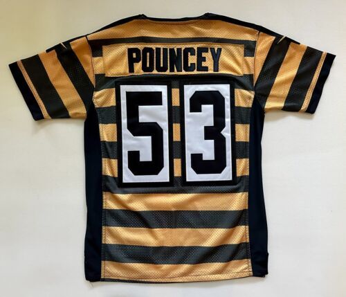 PITTSBURGH STEELERS MAURICE POUNCEY YELLOW JERSEY