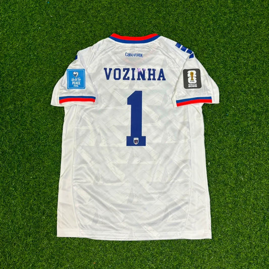 2026 WORLD CUP VOZINHA TEAM CAPE VERDE WHITE JERSEY