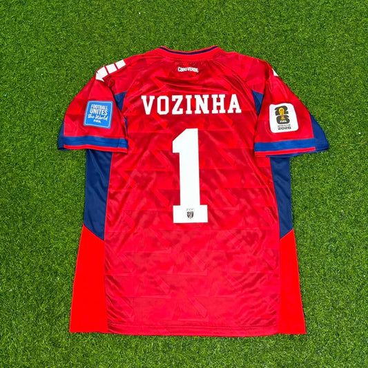 2026 WORLD CUP VOZINHA TEAM CAPE VERDE RED JERSEY