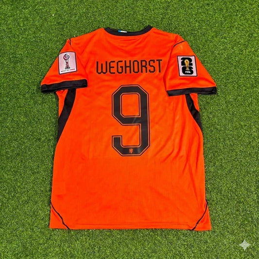 2026 WORLD CUP WOUT WEGHORST TEAM NETHERLANDS ORANGE JERSEY